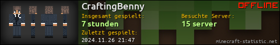 Benutzerleisten 560x90 für CraftingBenny