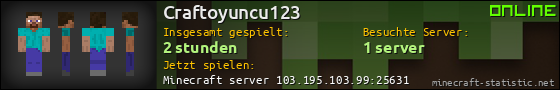 Benutzerleisten 560x90 für Craftoyuncu123