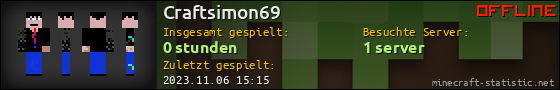 Benutzerleisten 560x90 für Craftsimon69