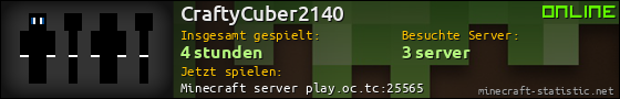 Benutzerleisten 560x90 für CraftyCuber2140