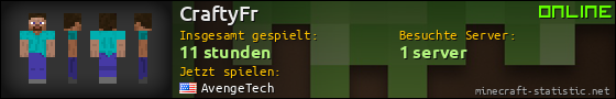 Benutzerleisten 560x90 für CraftyFr