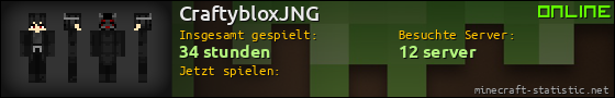 Benutzerleisten 560x90 für CraftybloxJNG