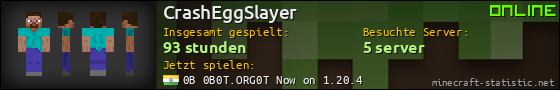 Benutzerleisten 560x90 für CrashEggSlayer