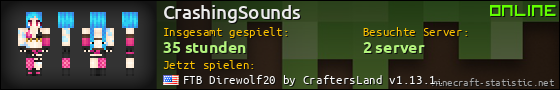 Benutzerleisten 560x90 für CrashingSounds