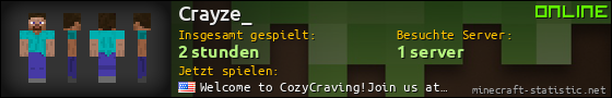 Benutzerleisten 560x90 für Crayze_