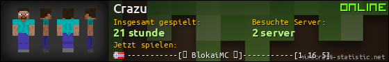 Benutzerleisten 560x90 für Crazu