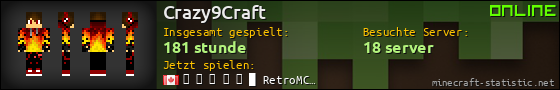 Benutzerleisten 560x90 für Crazy9Craft