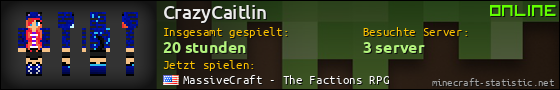 Benutzerleisten 560x90 für CrazyCaitlin