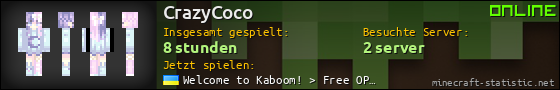 Benutzerleisten 560x90 für CrazyCoco