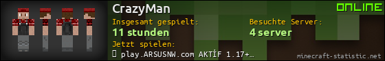 Benutzerleisten 560x90 für CrazyMan