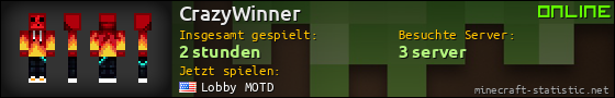 Benutzerleisten 560x90 für CrazyWinner