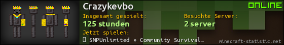 Benutzerleisten 560x90 für Crazykevbo