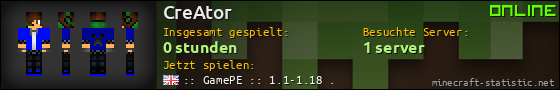 Benutzerleisten 560x90 für CreAtor