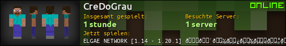 Benutzerleisten 560x90 für CreDoGrau