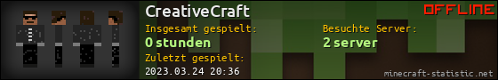 Benutzerleisten 560x90 für CreativeCraft