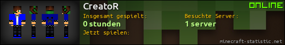 Benutzerleisten 560x90 für CreatoR