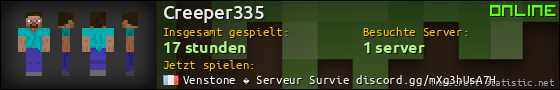 Benutzerleisten 560x90 für Creeper335