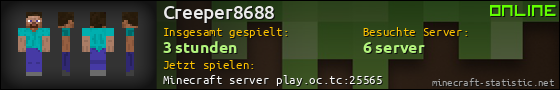 Benutzerleisten 560x90 für Creeper8688