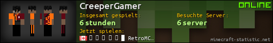 Benutzerleisten 560x90 für CreeperGamer