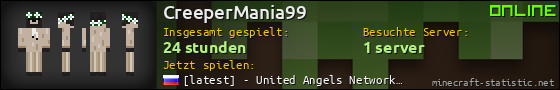 Benutzerleisten 560x90 für CreeperMania99