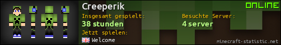 Benutzerleisten 560x90 für Creeperik