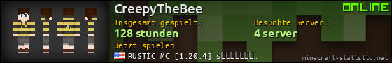 Benutzerleisten 560x90 für CreepyTheBee