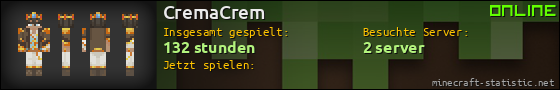 Benutzerleisten 560x90 für CremaCrem