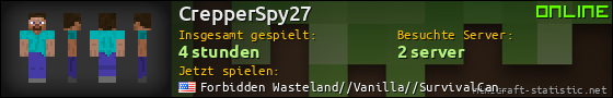 Benutzerleisten 560x90 für CrepperSpy27