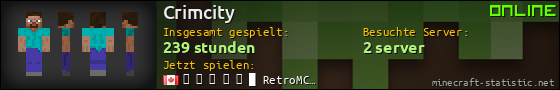 Benutzerleisten 560x90 für Crimcity
