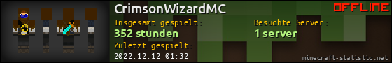 Benutzerleisten 560x90 für CrimsonWizardMC