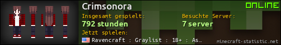 Benutzerleisten 560x90 für Crimsonora