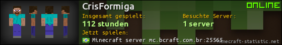 Benutzerleisten 560x90 für CrisFormiga