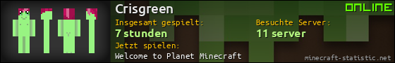 Benutzerleisten 560x90 für Crisgreen