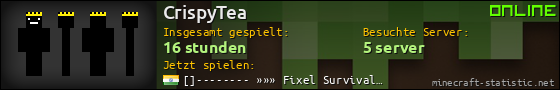 Benutzerleisten 560x90 für CrispyTea