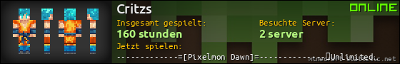 Benutzerleisten 560x90 für Critzs