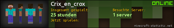 Benutzerleisten 560x90 für Crix_en_crox