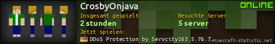 Benutzerleisten 560x90 für CrosbyOnjava