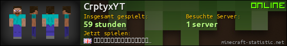 Benutzerleisten 560x90 für CrptyxYT