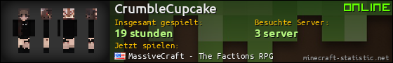 Benutzerleisten 560x90 für CrumbleCupcake