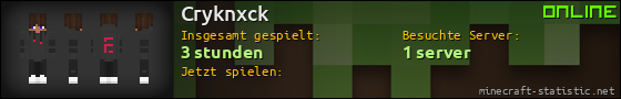 Benutzerleisten 560x90 für Cryknxck