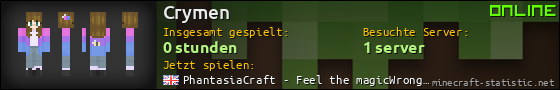 Benutzerleisten 560x90 für Crymen