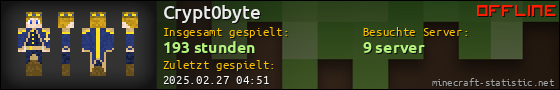 Benutzerleisten 560x90 für Crypt0byte