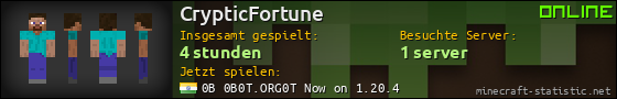 Benutzerleisten 560x90 für CrypticFortune