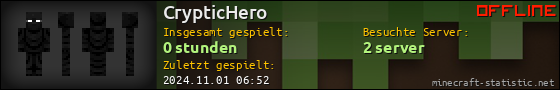 Benutzerleisten 560x90 für CrypticHero