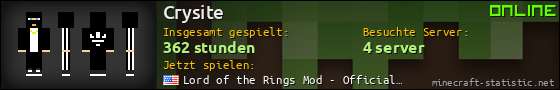 Benutzerleisten 560x90 für Crysite