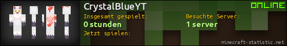 Benutzerleisten 560x90 für CrystalBlueYT