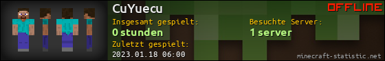 Benutzerleisten 560x90 für CuYuecu