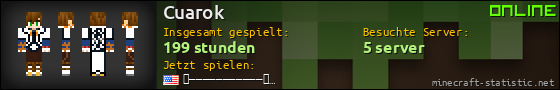 Benutzerleisten 560x90 für Cuarok
