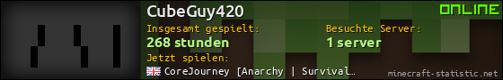 Benutzerleisten 560x90 für CubeGuy420