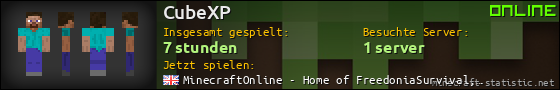 Benutzerleisten 560x90 für CubeXP